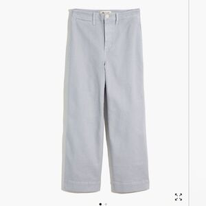 ❤️ NWOT! MADEWELL EMMETT SLIM WIDE LEG HIGH RISE CROP PANTS, 23